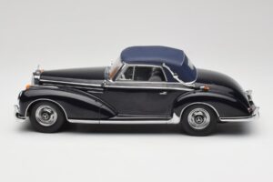 Mercedes 300 SC W188 Cabriolet Softtop Blu Scuro KK-Scale 1:18 KKDC180944 Pressofusione — immagine 3 di 6