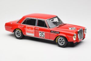 Mercedes 300 SEL 6.8 #35 H. Kelleners Hockenheim 1973 Minichamps 1:18 100713435 Pressofusione — immagine 6 di 8