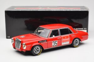 Mercedes 300 SEL 6.8 #35 H. Kelleners Hockenheim 1973 Minichamps 1:18 100713435 Pressofusione — immagine 8 di 8