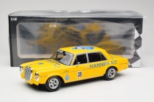 Mercedes 300 SEL 6.8 W109 #38 H. Heyer Season Finale Hockenheim 1971 Minichamps 1:18 155713438 Pressofusione — immagine 6 di 6