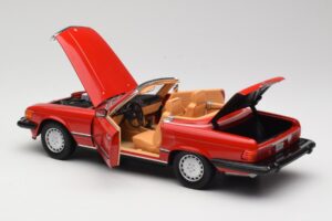 Mercedes 300 SL R107 Rosso Norev 1:18 B66040623 Pressofusione — immagine 5 di 8