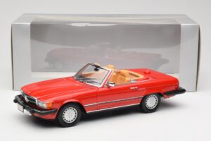 Mercedes 300 SL R107 Rosso Norev 1:18 B66040623 Pressofusione — immagine 8 di 8
