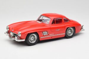 Mercedes 300 SL Rosso Bburago 1:18 3015 Pressofusione
