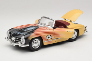 Mercedes 300 SL Roadster Rosemarie Muster Edizione Limitata 18/27 Bburago 1:18 3023-M1 Pressofusione — immagine 2 di 8