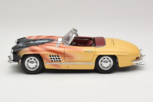 Mercedes 300 SL Roadster Rosemarie Muster Edizione Limitata 18/27 Bburago 1:18 3023-M1 Pressofusione — immagine 4 di 8