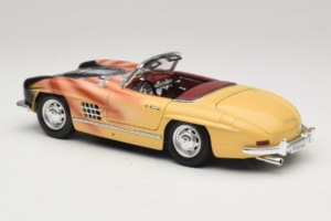 Mercedes 300 SL Roadster Rosemarie Muster Edizione Limitata 18/27 Bburago 1:18 3023-M1 Pressofusione — immagine 7 di 8