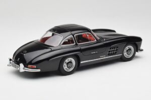 Mercedes 300 SL W198 Nero Minichamps 1:18 180039004 Pressofusione — immagine 3 di 8