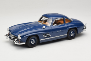 Mercedes 300 SL W198 Blu Norev 1:18 183852 Pressofusione