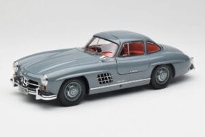 Mercedes 300 SL W198 Graphite Grigio Minichamps 1:18 180039005 Pressofusione