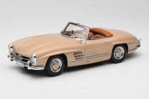 Mercedes 300 SL W198 Roadster Marrone Chiaro Minichamps 1:18 180039032 Pressofusione
