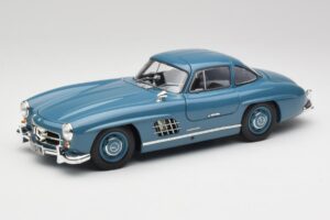 Mercedes 300 SL W198 Azzurro Minichamps 1:18 180039007 Pressofusione