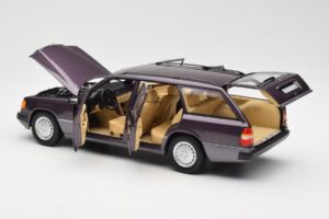 Mercedes 300D S124 T-Model Bornit Edizione Dealer Norev 1:18 B66040701 Pressofusione — immagine 5 di 8
