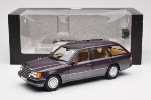 Mercedes 300D S124 T-Model Bornit Edizione Dealer Norev 1:18 B66040701 Pressofusione — immagine 8 di 8