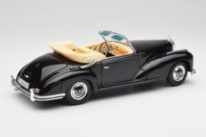 Mercedes 300SC W188 Obsidian Nero Maisto 1:18 806B Pressofusione — immagine 3 di 8