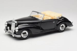 Mercedes 300SC W188 Obsidian Nero Maisto 1:18 806B Pressofusione