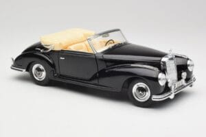 Mercedes 300SC W188 Obsidian Nero Maisto 1:18 806B Pressofusione — immagine 6 di 8