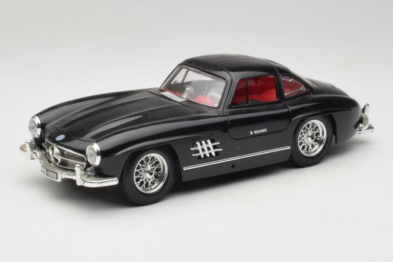 Mercedes 300SL Nero Bburago 1:18 3015-M3 Pressofusione