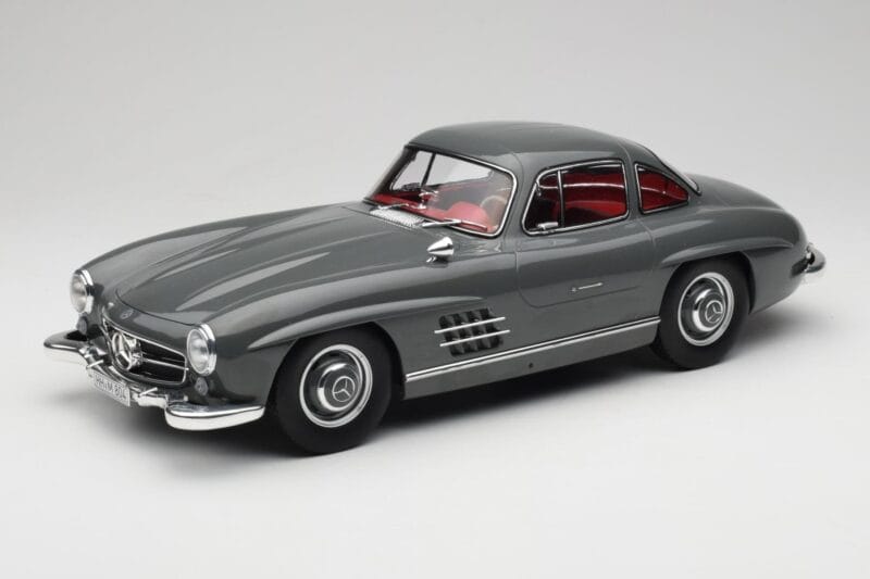 Mercedes 300SL W198 Gullwing Graphite Grey Norev 1:12 123852 Pressofusione