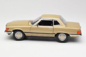 Mercedes 350 SL R107 Oro Sun Star 1:18 MB004 Pressofusione — immagine 4 di 8