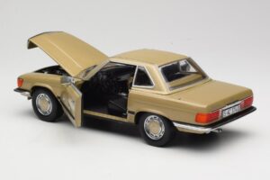 Mercedes 350 SL R107 Oro Sun Star 1:18 MB004 Pressofusione — immagine 5 di 8