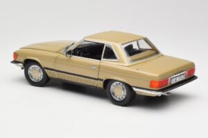 Mercedes 350 SL R107 Oro Sun Star 1:18 MB004 Pressofusione — immagine 7 di 8