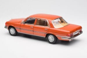 Mercedes 450 SEL 6.9 W116 Arancione Metallic Norev 1:18 183459 Pressofusione — immagine 7 di 8