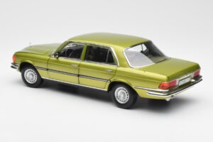 Mercedes 450 SEL W116 Citrus Verde Edizione Dealer Norev 1:18 B66040683 Pressofusione — immagine 7 di 8