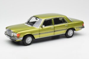 Mercedes 450 SEL W116 Citrus Verde Edizione Dealer Norev 1:18 B66040683 Pressofusione