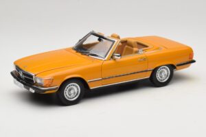 Mercedes 450 SL R107 Cayenne Orange Norev 1:18 183350 Pressofusione