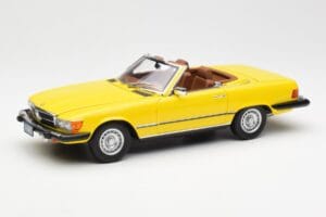 Mercedes 450SL R107 Giallo US Version Norev 1:18 183727 Pressofusione