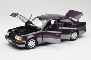 Mercedes 500 E W124 Bornit Metallic Norev 1:18 183948 Pressofusione — immagine 2 di 8