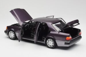 Mercedes 500 E W124 Bornit Metallic Norev 1:18 183948 Pressofusione — immagine 5 di 8