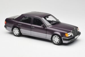 Mercedes 500 E W124 Bornit Metallic Norev 1:18 183948 Pressofusione — immagine 6 di 8