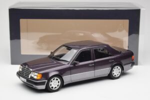 Mercedes 500 E W124 Bornit Metallic Norev 1:18 183948 Pressofusione — immagine 8 di 8