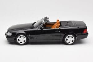 Mercedes SL 500 R129 Nero Norev 1:18 183750 Pressofusione — immagine 5 di 10