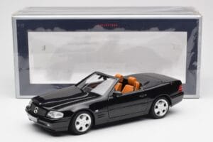 Mercedes SL 500 R129 Nero Norev 1:18 183750 Pressofusione — immagine 10 di 10