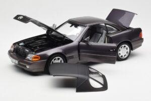 Mercedes 500 SL R129 Bornit Metallizzato Edizione Dealer Norev 1:18 B66040655 Pressofusione — immagine 2 di 13