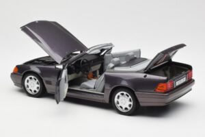 Mercedes 500 SL R129 Bornit Metallizzato Edizione Dealer Norev 1:18 B66040655 Pressofusione — immagine 10 di 13