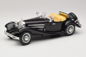Mercedes 500K Roadster Nero Bburago 1:18 3020-P2 Pressofusione