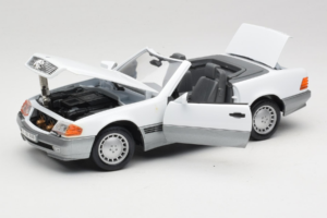 Mercedes 500 SL R129 Bianco Roadtough 1:18 92048 Pressofusione — immagine 2 di 8