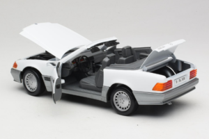 Mercedes 500 SL R129 Bianco Roadtough 1:18 92048 Pressofusione — immagine 5 di 8