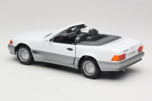 Mercedes 500 SL R129 Bianco Roadtough 1:18 92048 Pressofusione — immagine 7 di 8