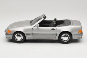 Mercedes 500SL R129 Argento Tchibo 1:18 TC001 Pressofusione — immagine 4 di 8