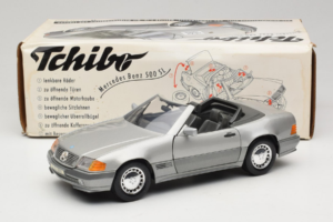 Mercedes 500SL R129 Argento Tchibo 1:18 TC001 Pressofusione — immagine 8 di 8