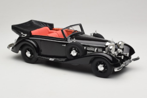 Mercedes 540K Cabriolet Nero Cult Models 1:18 CML184-1 Pressofusione — immagine 4 di 6