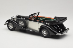 Mercedes 540K Cabriolet Nero Argento Cult Models 1:18 CML184-3 Pressofusione — immagine 5 di 6