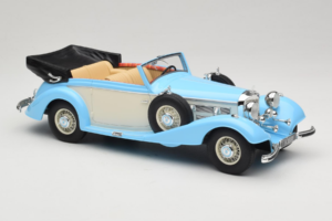 Mercedes 540K Cabriolet Blu Bianco Cult Models 1:18 CML184-2 Pressofusione — immagine 4 di 6