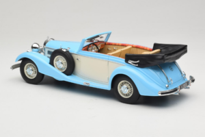 Mercedes 540K Cabriolet Blu Bianco Cult Models 1:18 CML184-2 Pressofusione — immagine 5 di 6