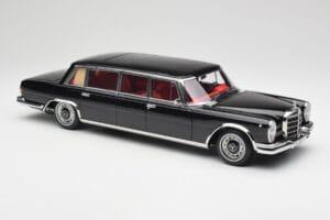 Mercedes 600 Pullman W100 Nero NZG 1:18 1071/50 Pressofusione — immagine 6 di 8