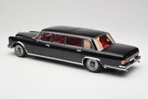 Mercedes 600 Pullman W100 Nero NZG 1:18 1071/50 Pressofusione — immagine 7 di 8